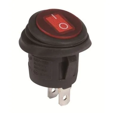 Vízálló kerek billenőkapcsoló